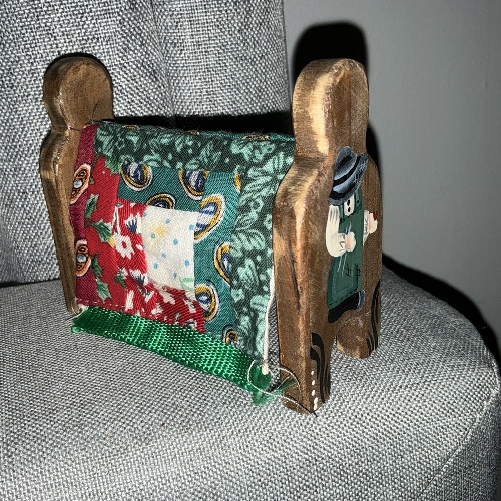 Miniature Dollhouse QUILT RACK PENNSYLVANIA DUTCH  3‎ 1/4" Handcrafted Amish